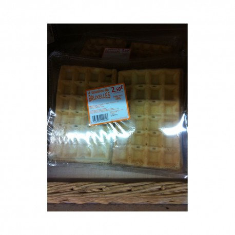 4X70G Gaufre Bruxelles Blister