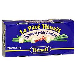 Pack 2X1/10 Pate Oignons&Lardon Henaff