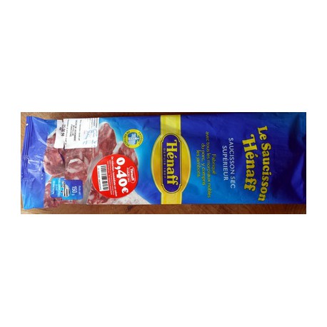 Saucisson Sec Sup. Henaff 150G