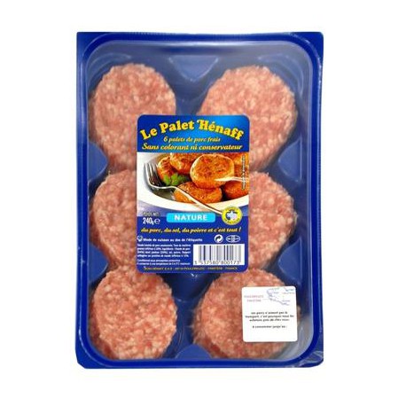 6X40G Palets Frais Nature