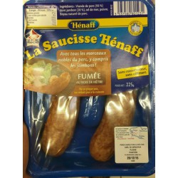 Henaf.2Grosse Saucis.Fumee250G