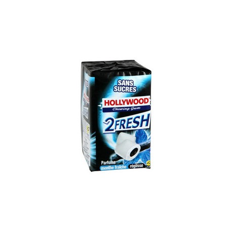 Hollywood 2 Fresh Menthe Reglisse Tripack 66G