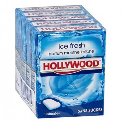 Hollywood Hollywood Ice Fresh S/Sucre 5 X10 Dragées