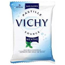 Vichy Menthe Sans Sucre Tripack 57G