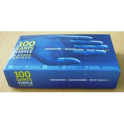 10X100 Gants Vinyl T.S