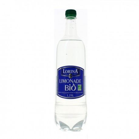 Bouteille 1.25L Limonade Recette Authentique Bio Lorina