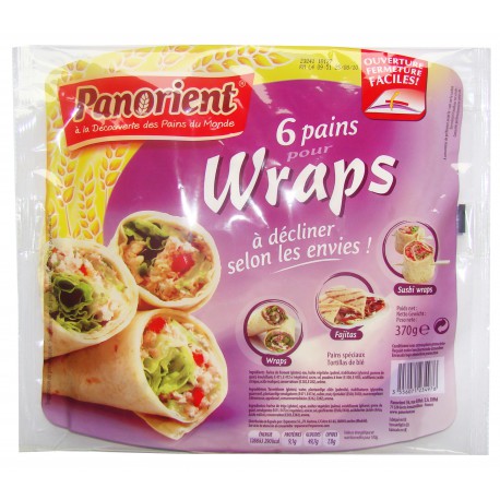 La Boul Pains Wraps 370G