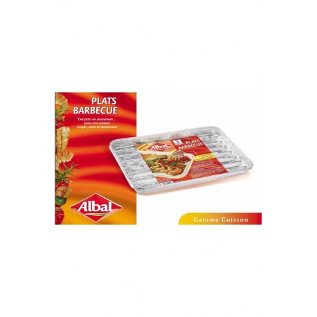 Albal 3 Plats Barbecue En Alu