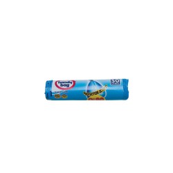10 Sacs Poubelle 50L Protection Active Handy Bag
