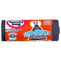 Sac Poubelle Stop Odeurs 30L Handy Bag