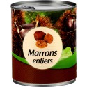 4/4 Marrons Entiers La Boite De 561 G Net Égoutté