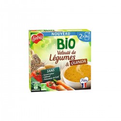 Liebig Soupe Bio Velouté Légumes & Quinoa Les 2 Briques De 30Cl