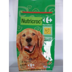 4Kg Croquettes Semi/Humide Poulet Chien