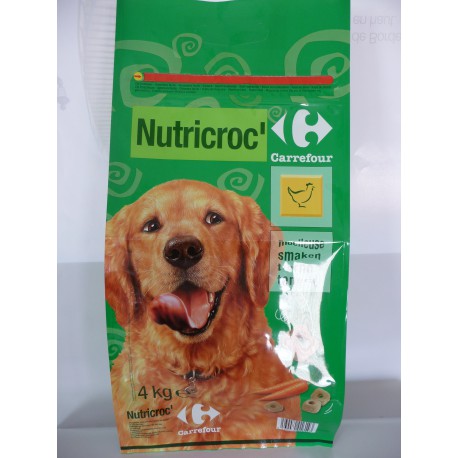 4Kg Croquettes Semi/Humide Poulet Chien