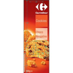 200G Cookies Choco/Nougat Crf