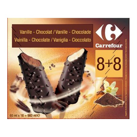 960Ml Bat.Vanil/Choco.X16 Crf