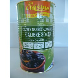 5/1 Olive Noire Denoyautee 30/33 En Cuisine