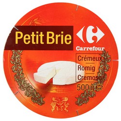 500G Brie Rond Boite Bois Crf