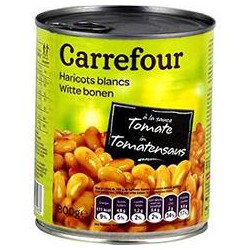 4/4 Haricot Blanc Tomate Crf