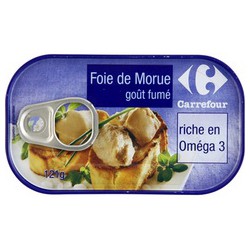 121G F.Morue Gout Fume Crf