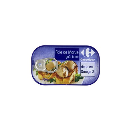 121G F.Morue Gout Fume Crf