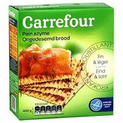 400G Pain Azyme Carrefour