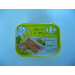1/7 Filet Sardine Cit.Bas.Crf