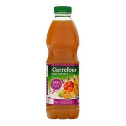 1L Pur Jus Multifruits Pet Crf