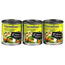 3X1/4 Macedoines Legumes Crf