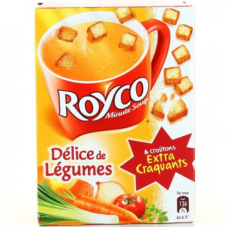 Brick 3X20Cl Extra Craquante Delice Legumes Royco