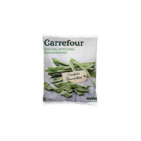 1Kg Haricot Plats Carrefour