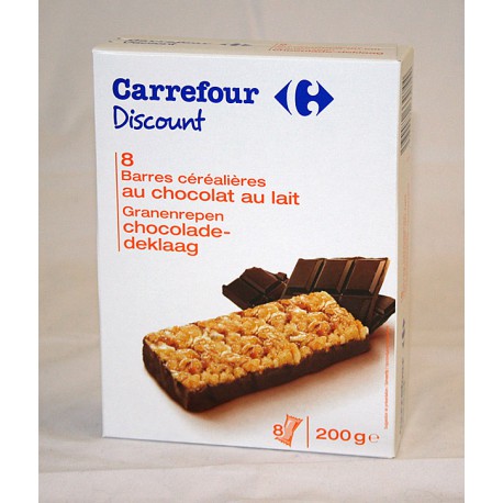 200G 8 Barres Cereales Chocolat