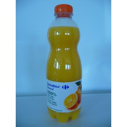 Bouteille Pet 1L Pur Jus Orange/Clementine