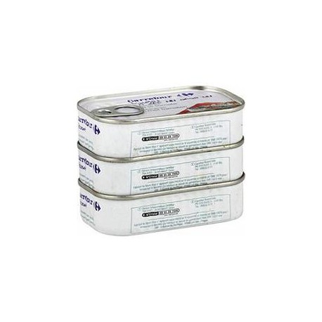 Sardines À La Tomate 125G X3
