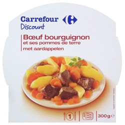 300G Boeuf Bourguig.Pp Blanc