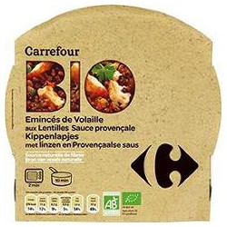 300G Emince Volaille Lentilles Daucy