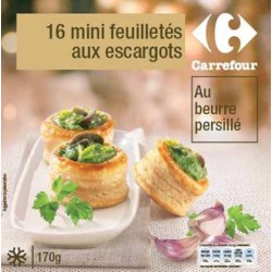 16 Mini Feuillet.Escargot Crf