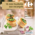 16 Mini Feuillet.Escargot Crf