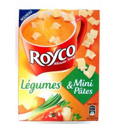 Royco Soupe Instantanée Aux Légumes Et Mini Pâtes 60Cl