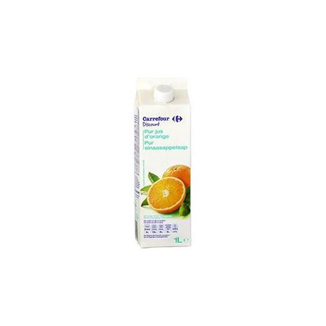 1L Pur Jus D Orange Pp Blanc