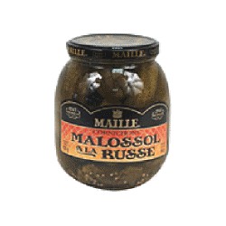 Maille Cornichons Malossol A La Russe Bocal 440G