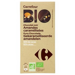 100G Choc. Noir Amande Bio Crf