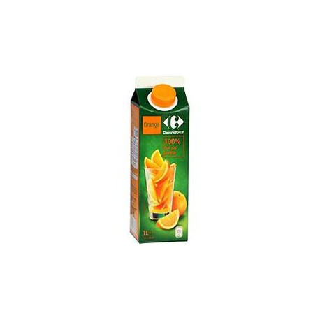 Brik 1L Pur Jus Orange Crf