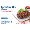 10X100G Burger 15%Mg.Pp Blanc