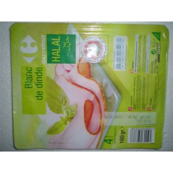 160G Blanc Dinde Halal 4Tr.Crf