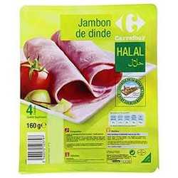 160G Jambon Dinde Halal 4T.Crf