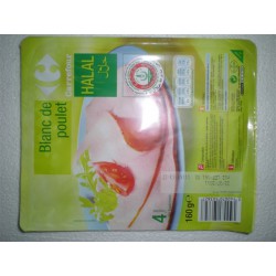 160G Blanc Poulet Halal 4T.Crf