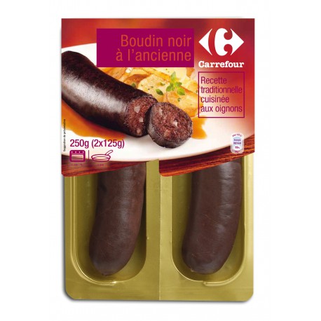 2X125G Boudin Noir Ancien Crf