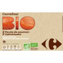 200G Saumon Bio Carrefour