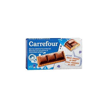 125G Barre Fourree Lait Crf